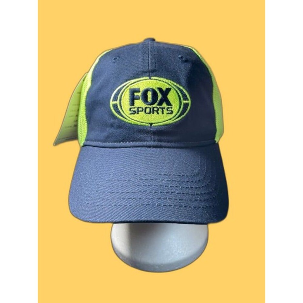 Fox Sports neon mesh trucker hat one size new!